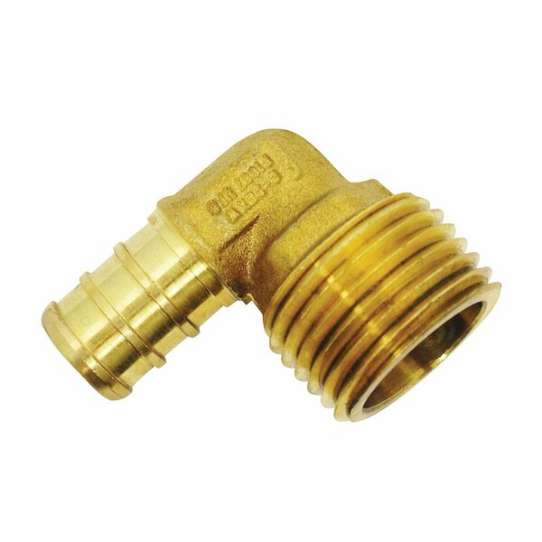 Apollo Valves Elbow Mpt X 1/2 Inch Barb APXME12